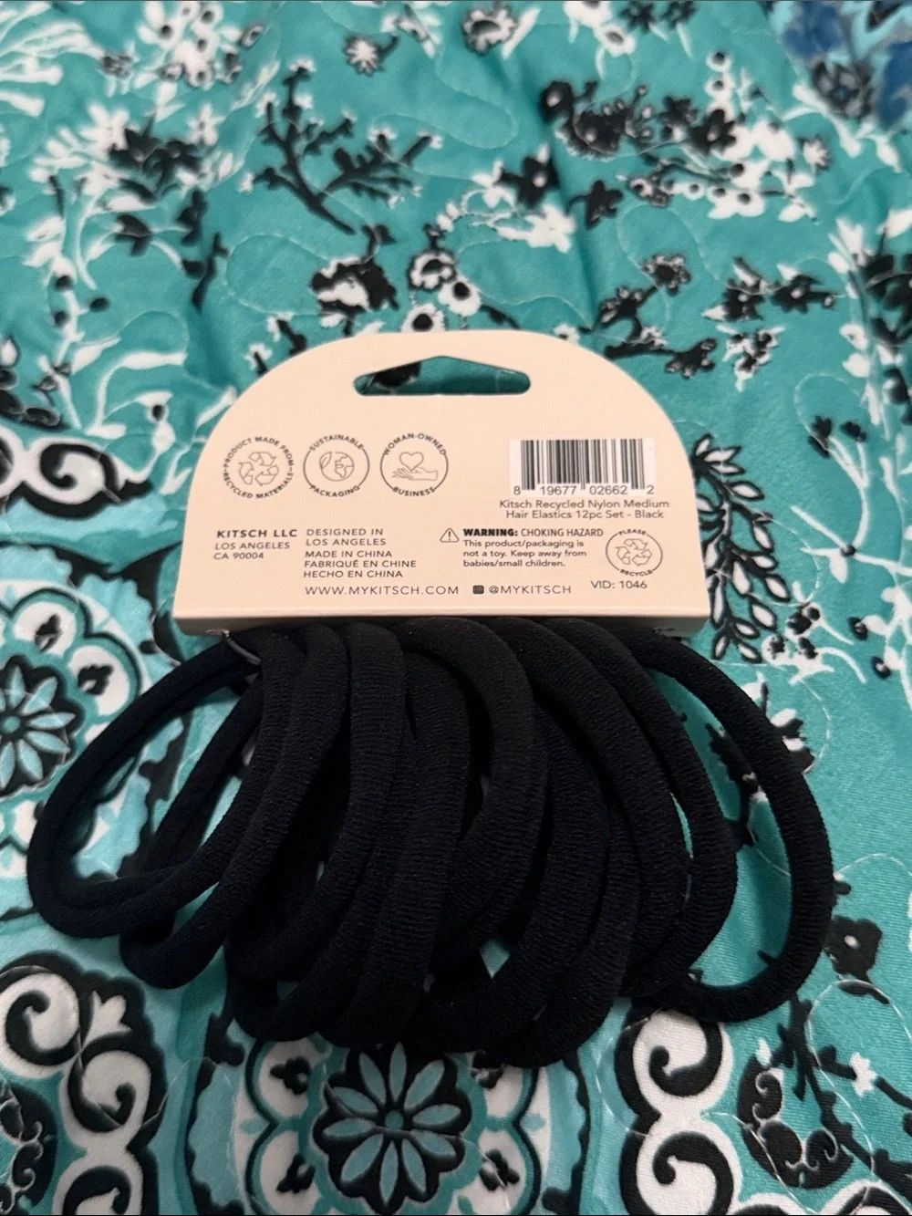Kitsch Hair Elastics 12 Piece Set - NWT